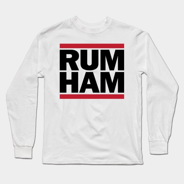 Rum Ham Long Sleeve T-Shirt by Daribo